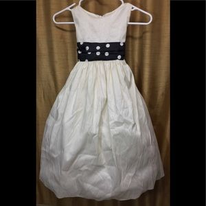Girl's Kiki Formal Ivory Dress Size 2T & 5/6